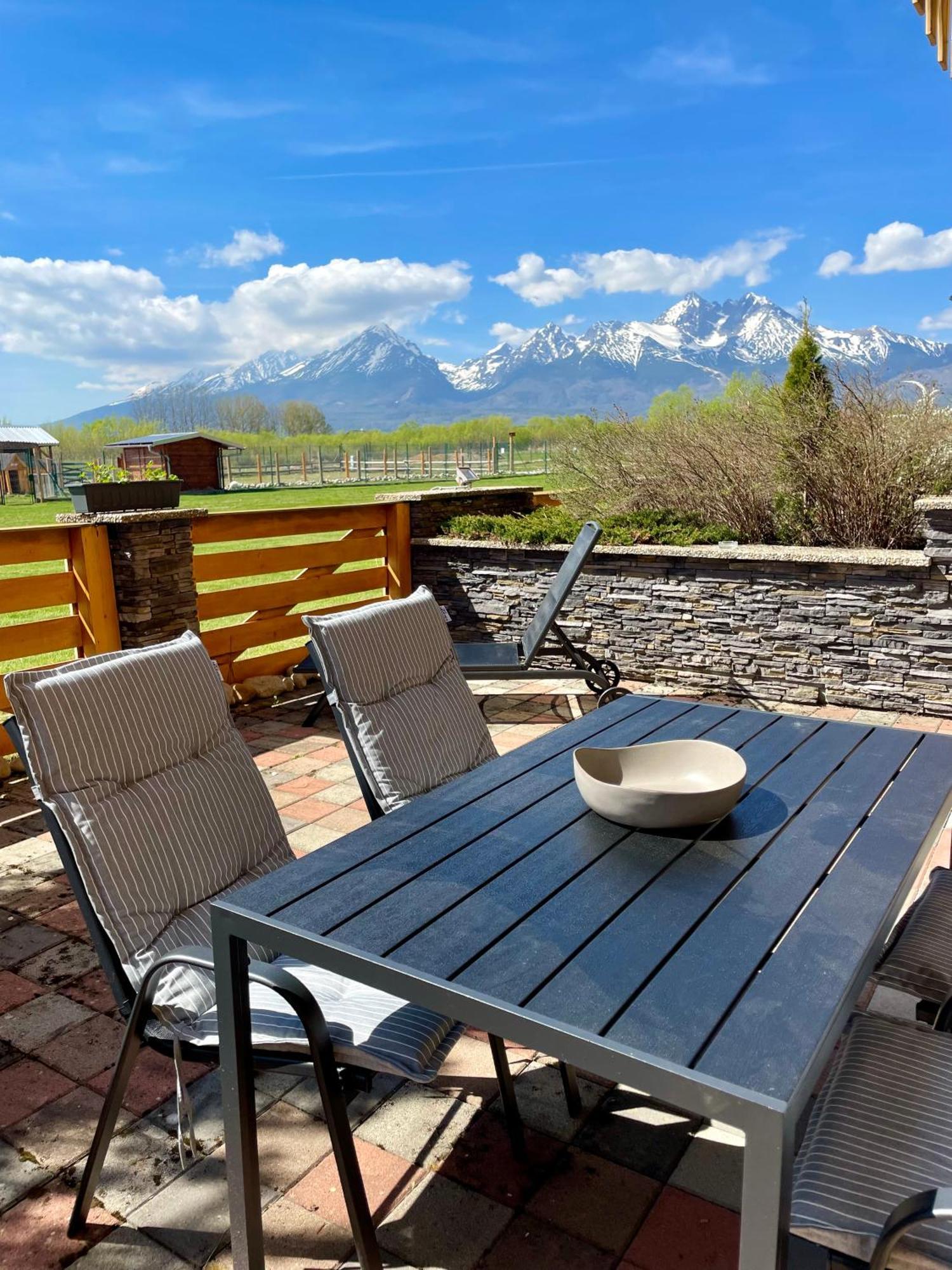 Apartment Jenny- Stunning View Of High Tatras Vel'ka Lomnica Eksteriør billede